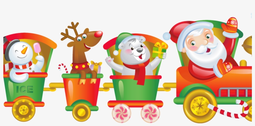 Santa's Whistlestop Adventure - Santa Claus En Tren, transparent png download