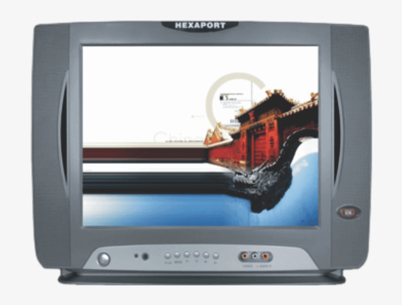 Crt Tv 14 Hp 1212k - Electronics, transparent png download