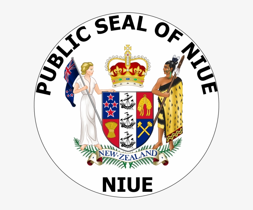 Free Vector Public Seal Of Nieu Clip Art - High Commission Of New Zealand, London, transparent png download