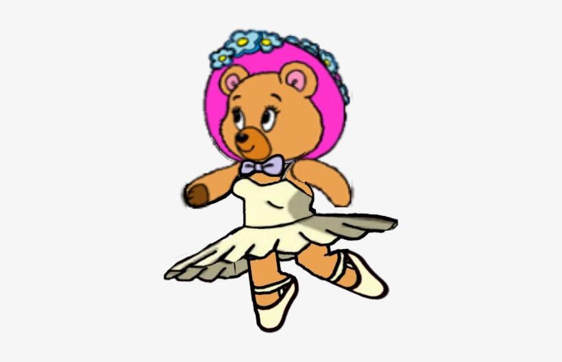 2d Tessie Bear Ballet - Cartoon, transparent png download