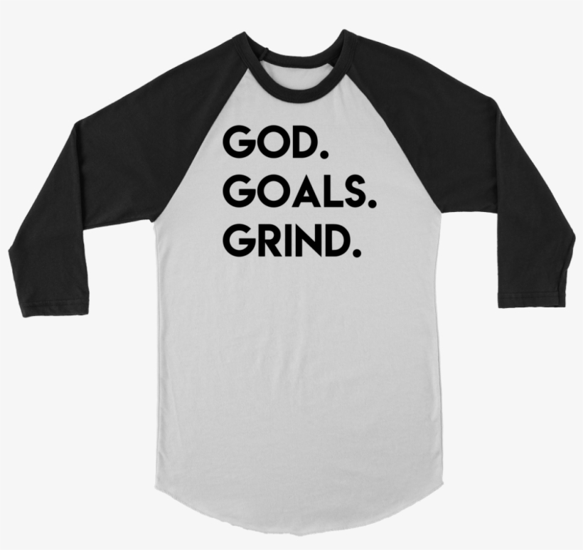 God Goals Grind Raglan Shirt - Hard No Letterkenny T Shirt, transparent png download