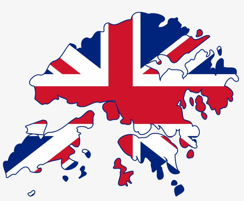 Flag Map Of British Hong Kong - Royal Hong Kong Police Crest, transparent png download