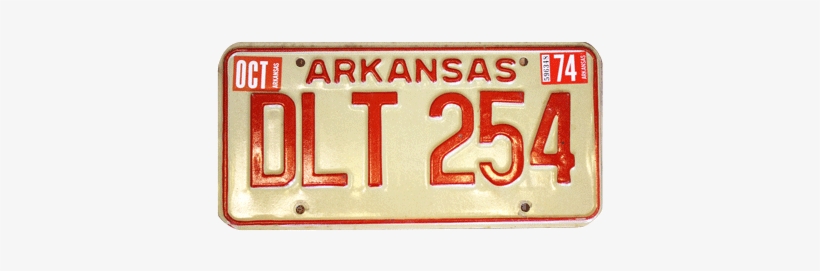 Arkansas - Usa Car Plate Png, transparent png download