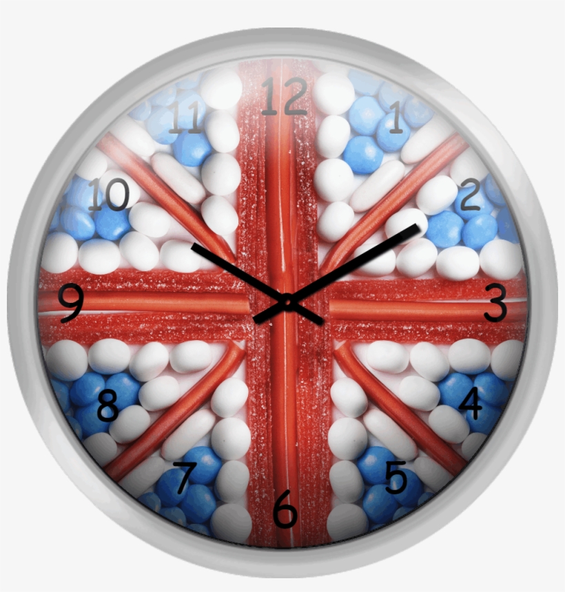 British Flag Made Out Of Sweets And Candy - Poster: British Flag Made Out Of Sweets And C, transparent png download