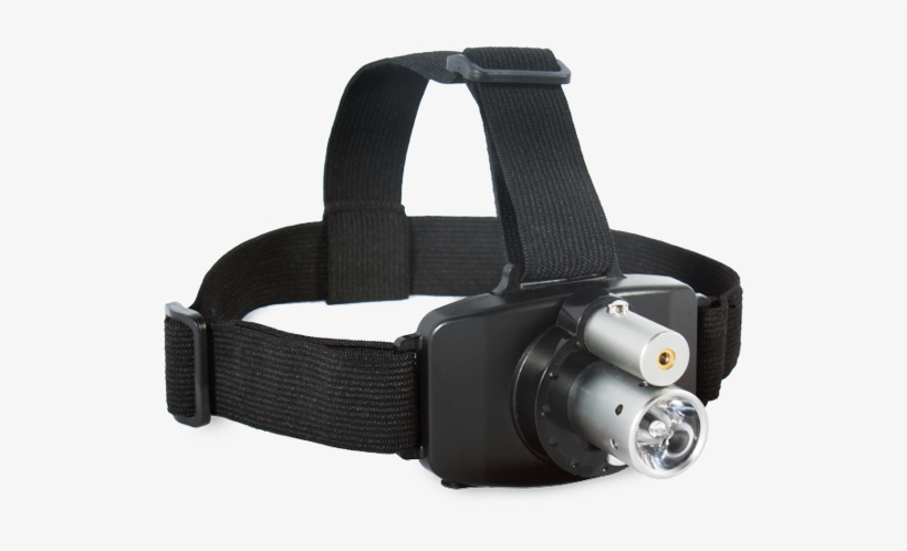 Senmocor™ Led/laser Headlamp - Headlamp With Laser Pointer, transparent png download
