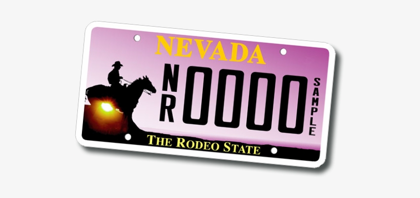 How Do I Get Rodeo License Plates - Pink License Plate State, transparent png download