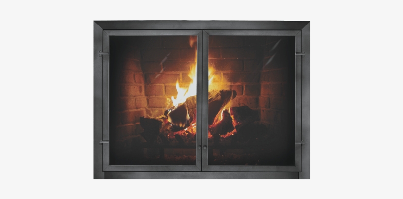 Outdoorpatio-23 - Thermorite Normandy Custom Masonry Fireplace Door, transparent png download
