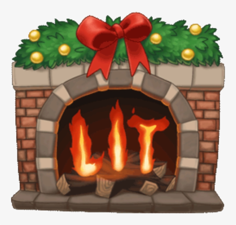 Arimoji Fireplace Fire Lit Redandgreen Bow Ribbon Redbo - Ariana Grande, transparent png download