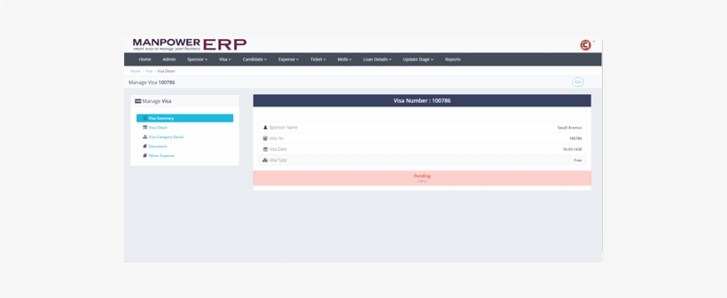 Manage Visa - Software, transparent png download