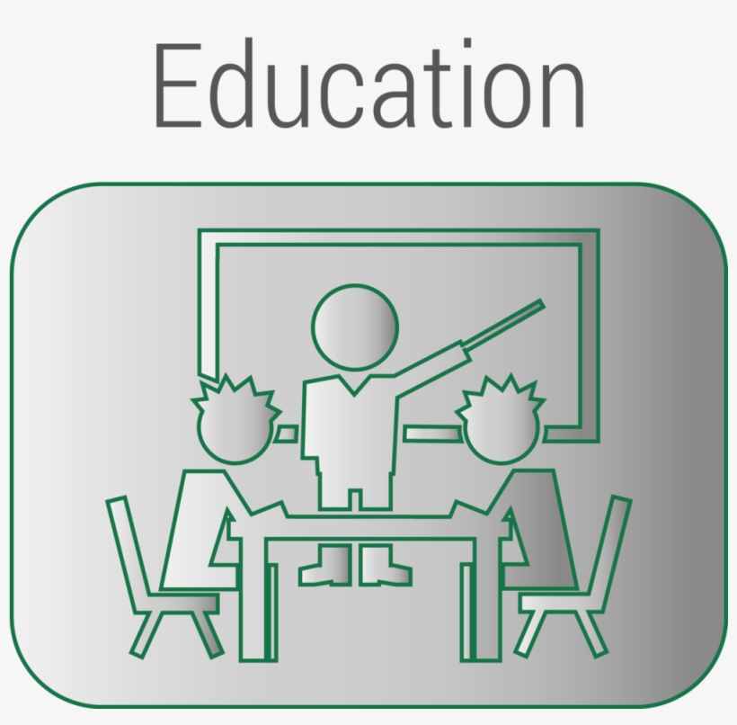 Education Button New - Education, transparent png download