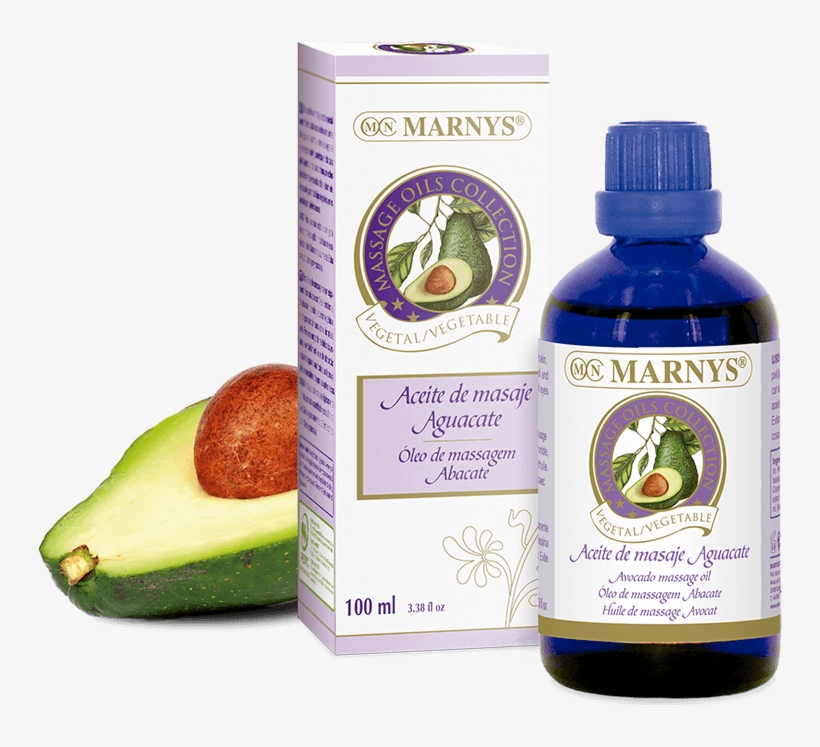 Aceite De Masaje Aguacate - Marny's Sweet Almond Massage Oil 100ml., transparent png download