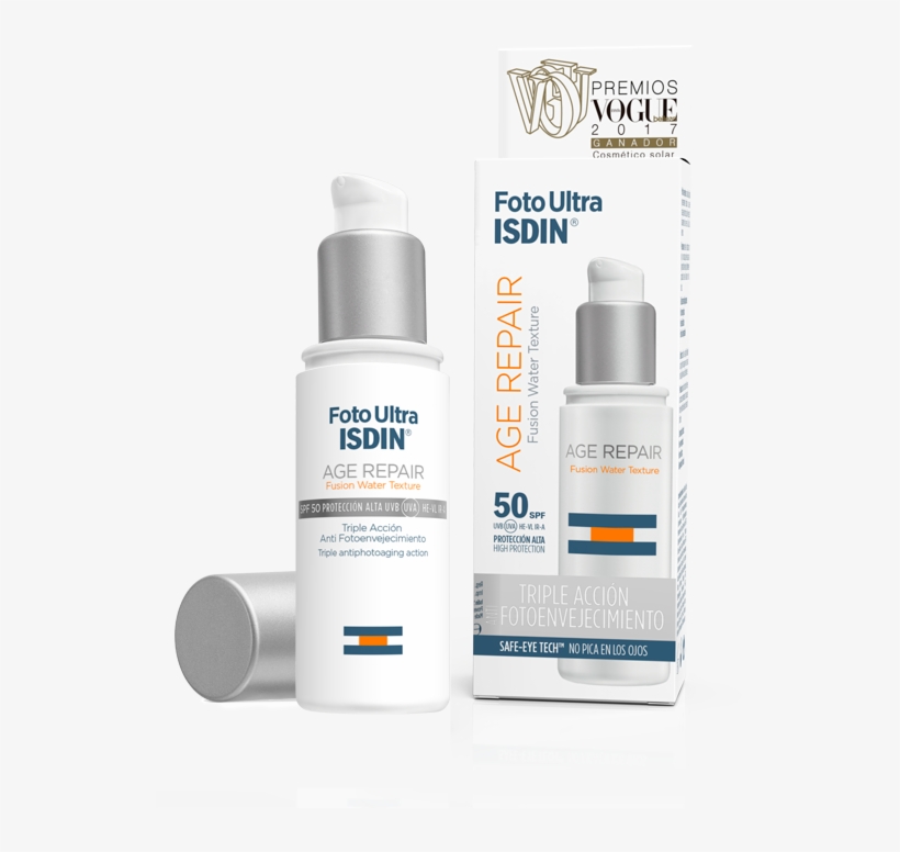 Discover The Triple Antiaging Action Of The New Fotoultra - Isdin Fotoultra Age Repair, transparent png download