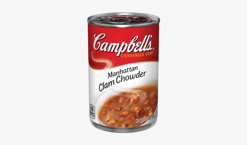 Manhattan Clam Chowder - Campbells New England Clam Chowder Soup, transparent png download
