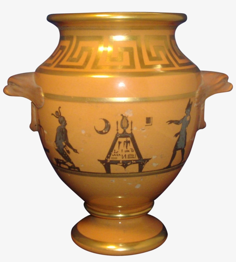 Classical Vase Png Pic - Egyption Hieroglyphic Pot, transparent png download