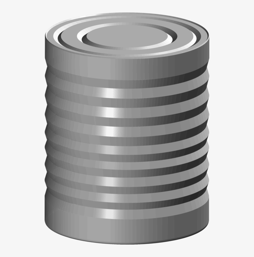 Tin Can Drink Can Metal Aluminum Can - Tin Clip Art, transparent png download