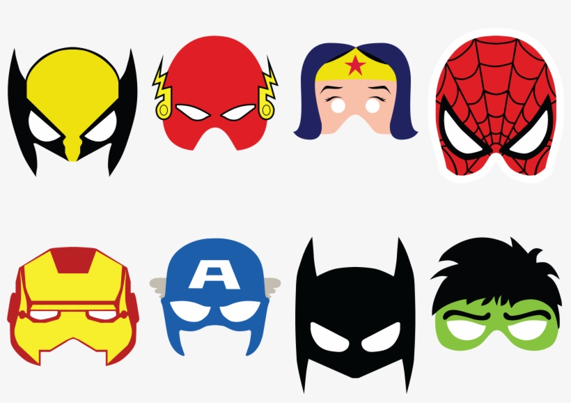 1-f861a043d44649debf - - Superhelden Maske, transparent png download