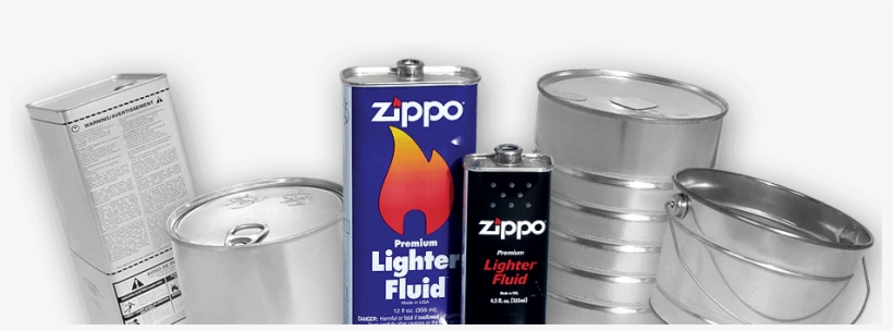 Industrial Tin Packaging - Zippo 3341 4oz. Lighter Fluid, transparent png download