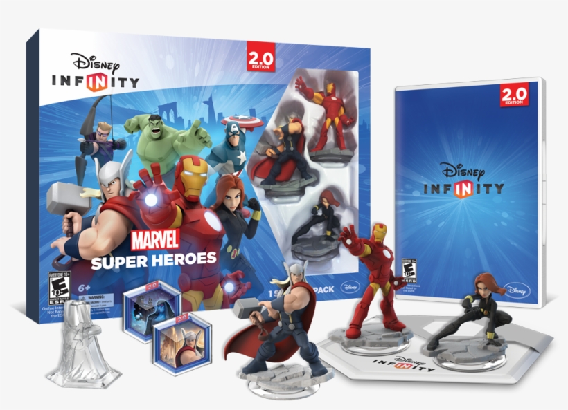 Disney Infinity Marvel Heroes - Disney Infinity: Marvel Super Heroes (2.0 Edition), transparent png download