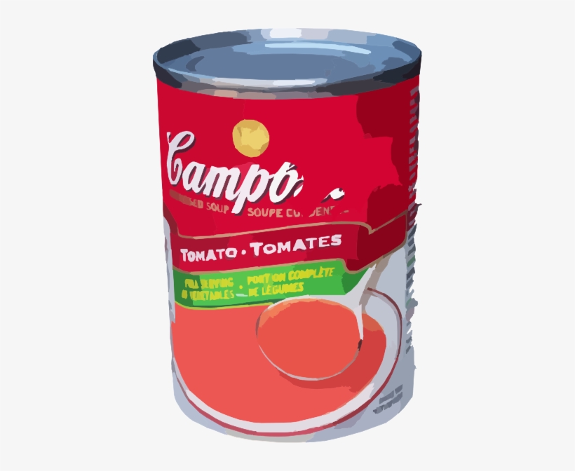 Soup Can Clip Art At Clker - Canned Food Clip Art Png, transparent png download