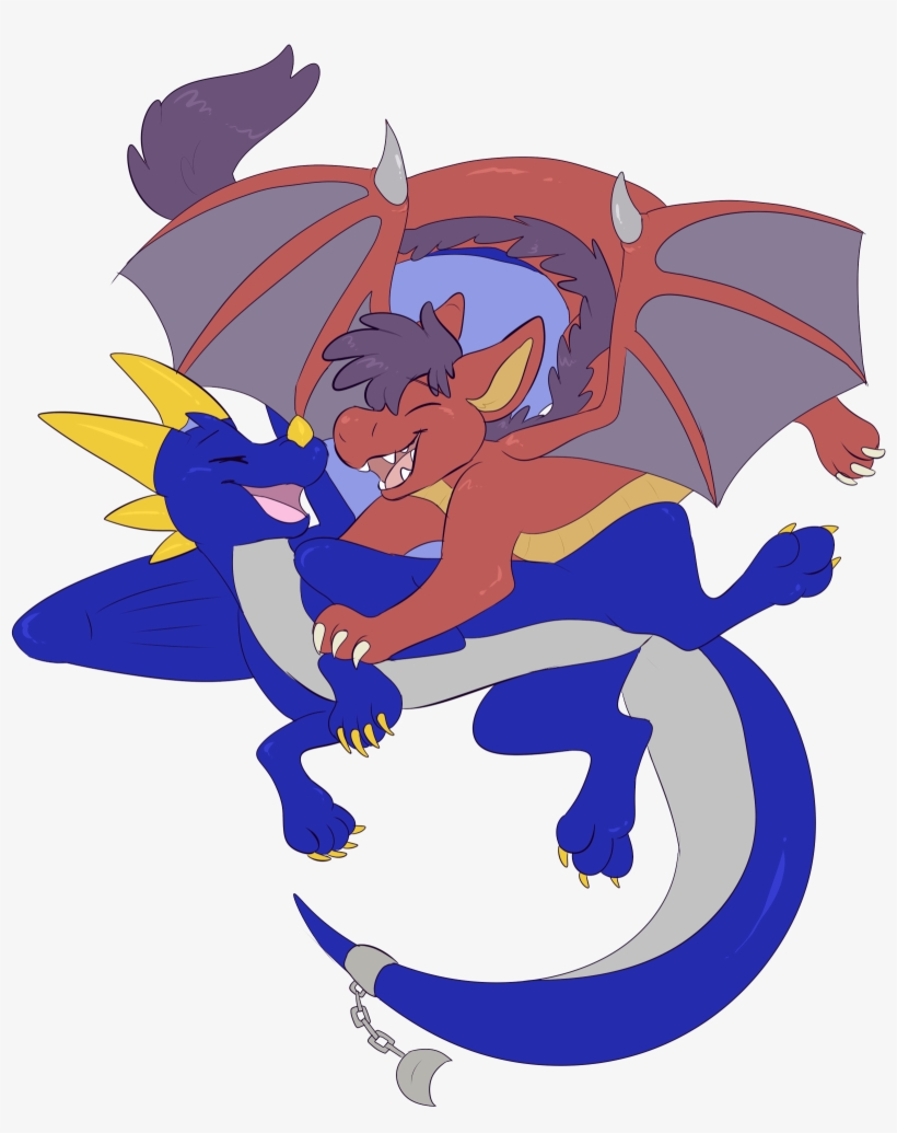 Dragon Pounce By Kitkat - Cartoon, transparent png download