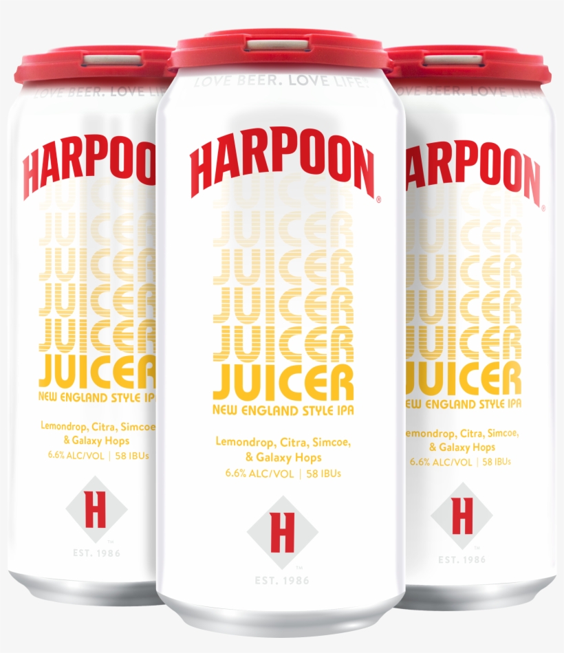 Harpoon Juicer 4 16oz Can 4-pack, Pdf - Harpoon Juicer, transparent png download