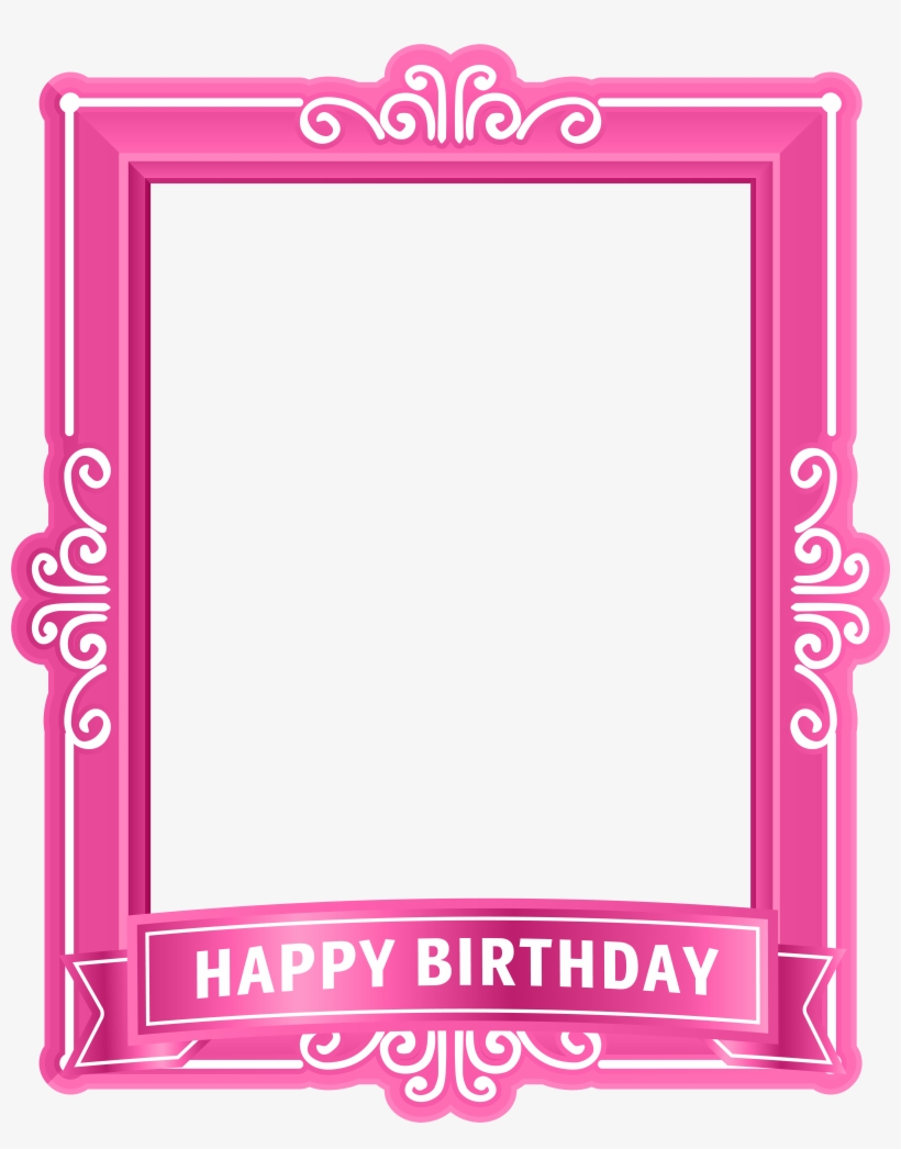Frames Clipart Pink, transparent png download