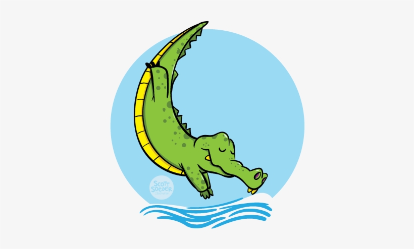 Level 6 Gator - Portable Network Graphics, transparent png download
