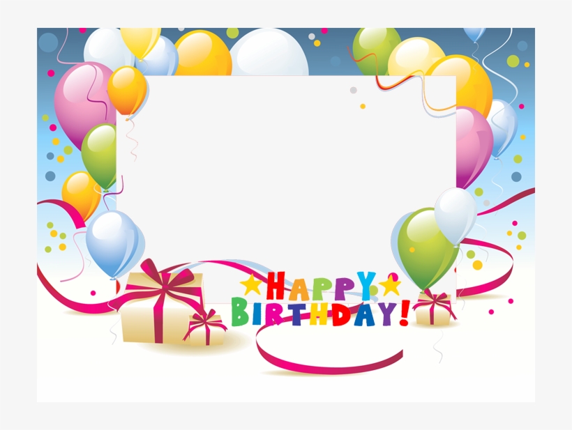 Birthday Frame - Kritika Kamra Most Beautiful, transparent png download