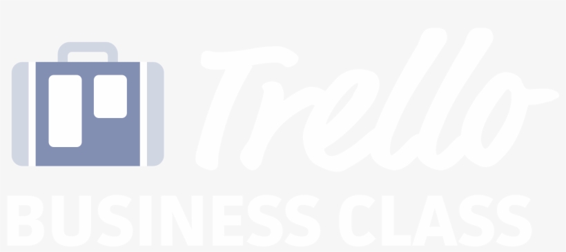 Business Class Logo White - Genius, transparent png download