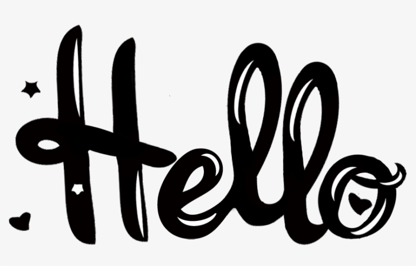 Digi Stamps - Hello Png, transparent png download