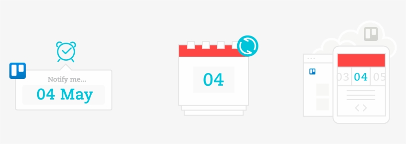 How Trello And Your Calendar Are Synchronized - Circle, transparent png download