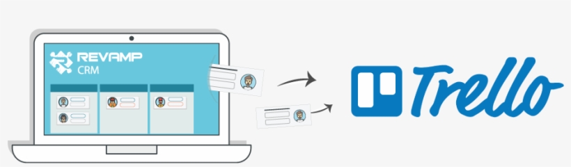 Add New Revamp Crm Opportunities To Trello As New Cards - Trello, transparent png download