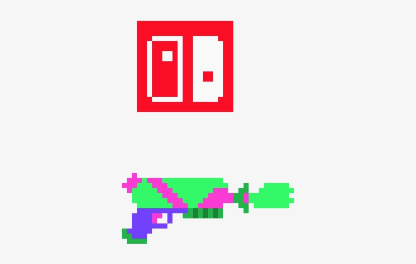 Switch Logo And Splattershot - Graphic Design, transparent png download