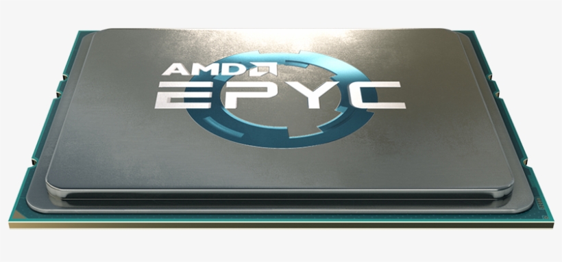 Epyc Chip Straight View - Epyc, transparent png download