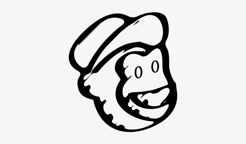 Mailchimp Sketched Social Logo Outline Vector - Icon, transparent png download