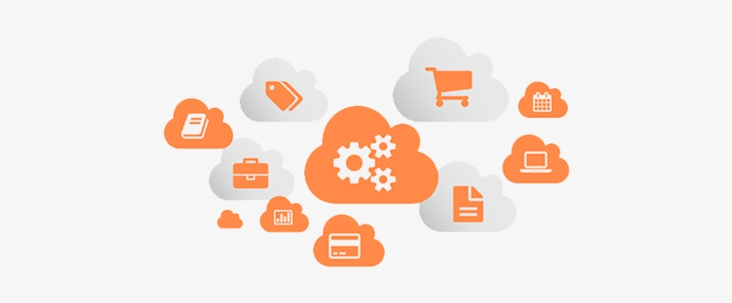 Cloud Deployment Solutions - Cloud Based Crm Illustration, transparent png download