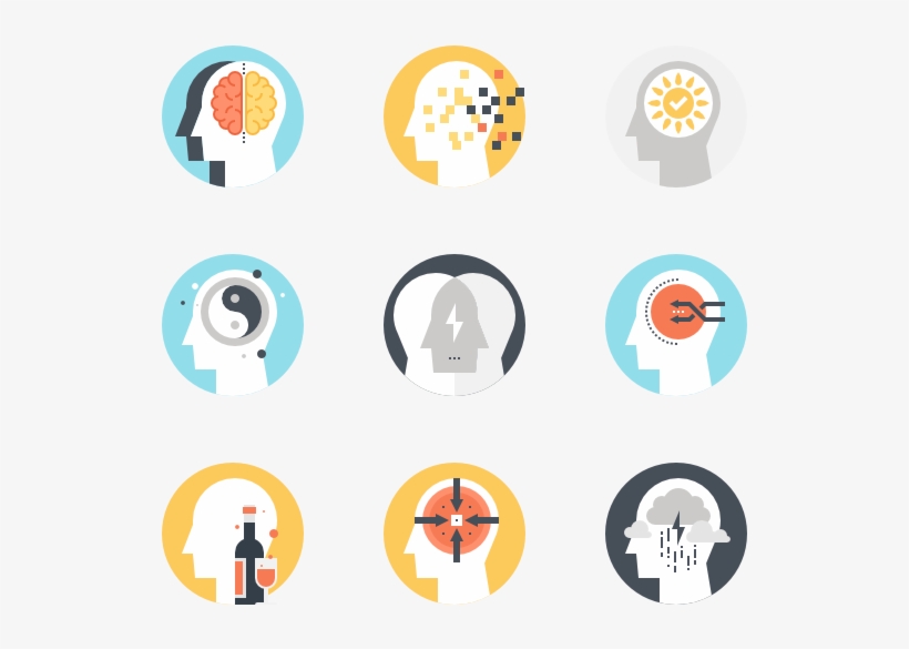 Human Psychology Psychology Icons Vector Png Free Transparent PNG 