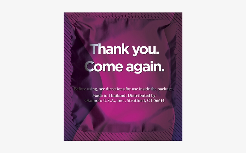 Beyond Seven Condoms Foil Wrappers - Poster, transparent png download