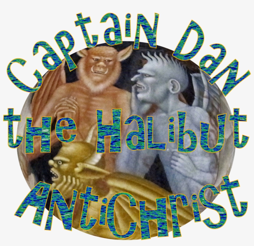 Captain Dan The Halibut Antichrist Of Alaska - Giclee Painting: Buonaiuto's Detail Of Demons From, transparent png download