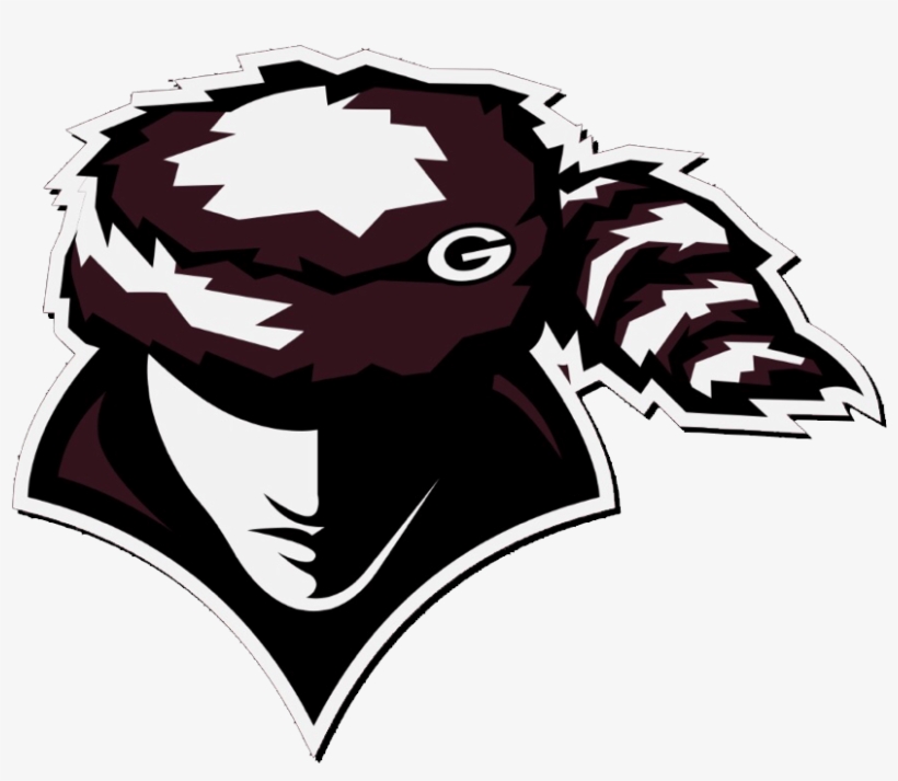 Clip Black And White Stock The Gentry Pioneers Scorestream - Gentry Pioneers Football Logo, transparent png download