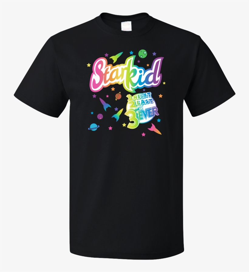 Standard Black Starkid 'lisa Frank' Style 1 2 3 Ever - Dia De Los Muertos Shirt, transparent png download