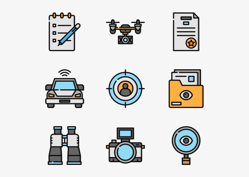 Secret Spy - Recreation Icon Png, transparent png download