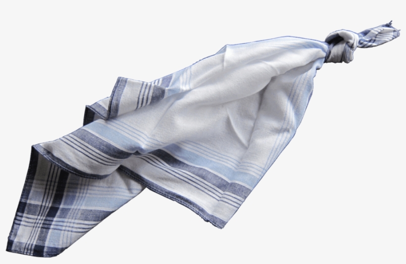 Download - Tying A Knot In Handkerchief, transparent png download