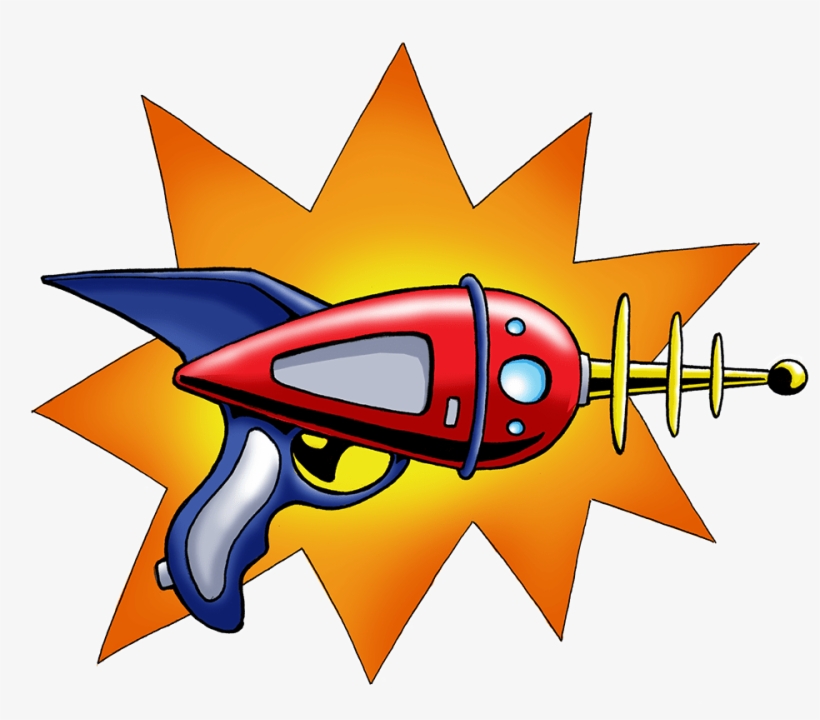 Ray Gun - Illustration, transparent png download