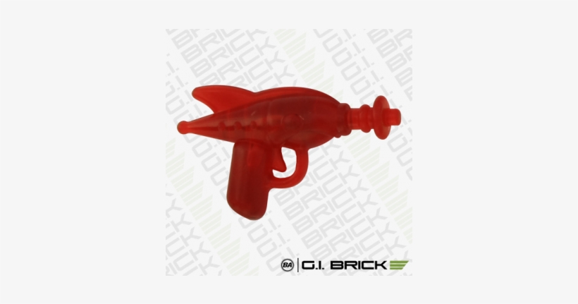 Brickarms Retro Ray Gun (trans Red), transparent png download