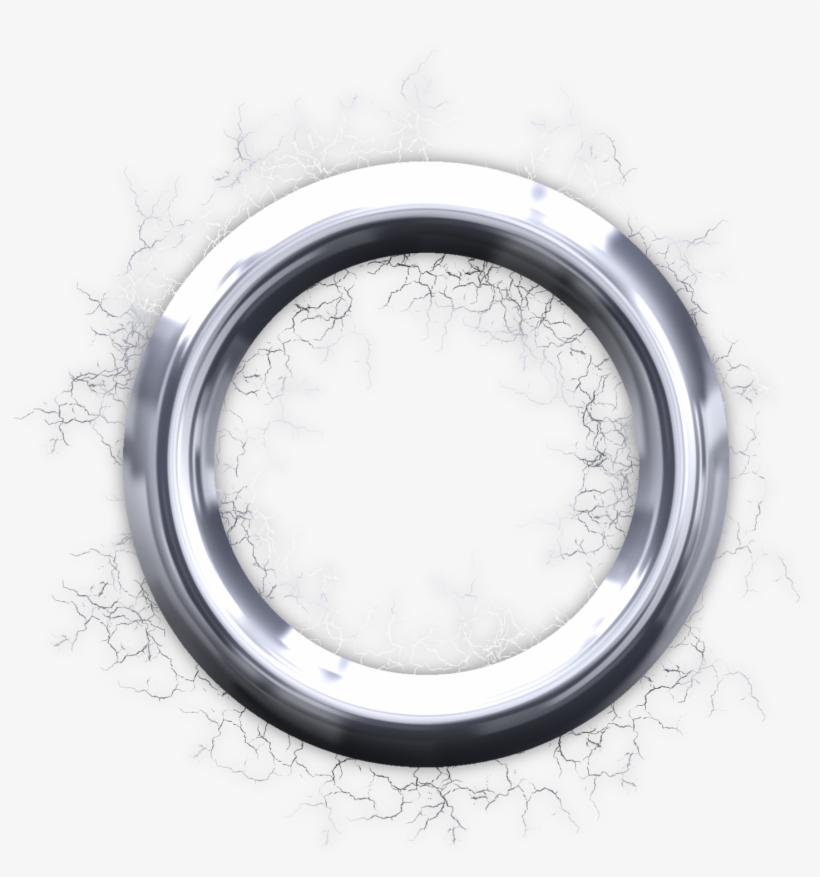 Metal Cracks Png - Circulo De Metal Png, transparent png download