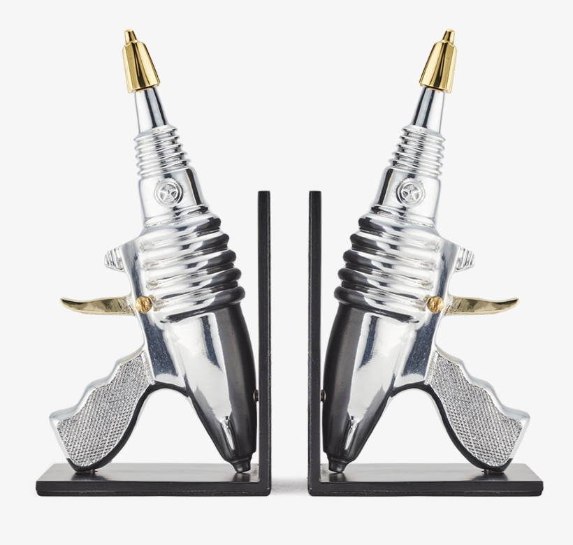 Raygun Bookends - Pendulux Ray Gun Bookends, transparent png download