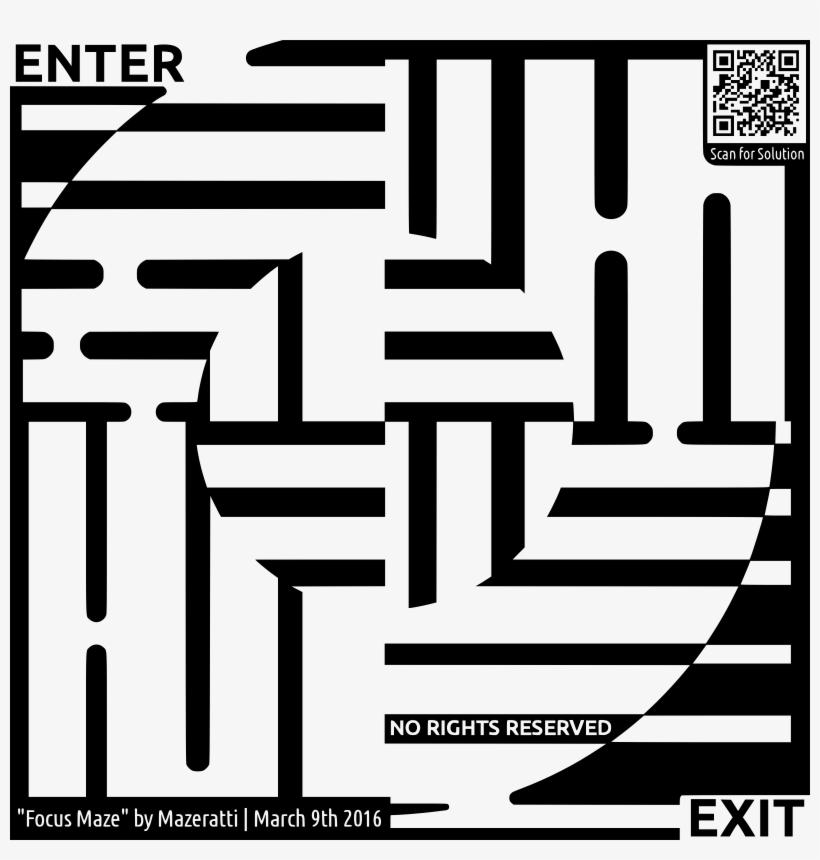 This Free Icons Png Design Of Maze Of Focus Lot, transparent png download