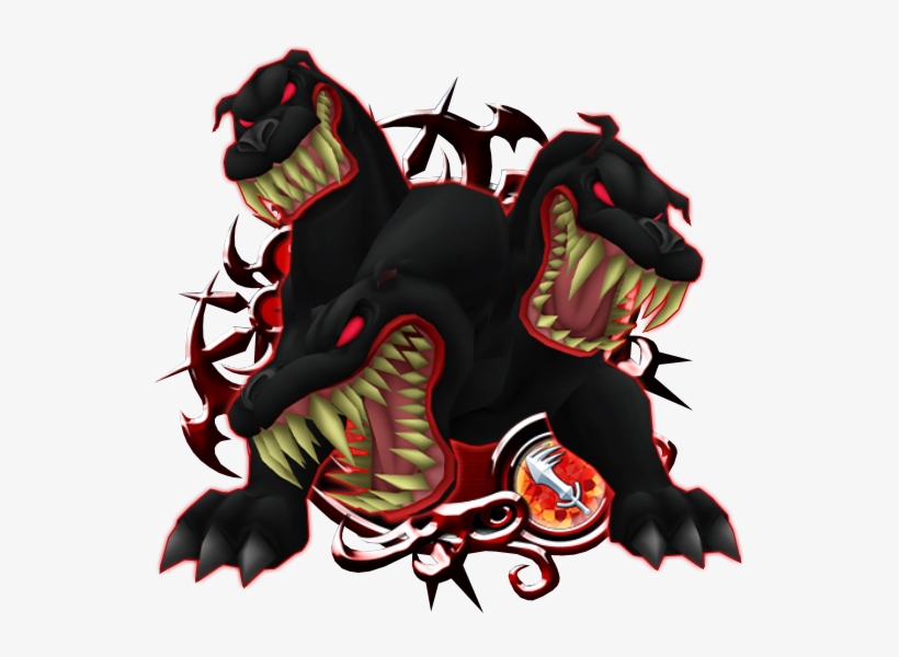 Cerberus - Cerberus Kingdom Hearts, transparent png download