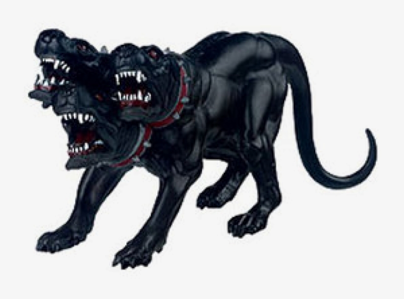 Cerberus 3 Headed Dog Toy Figure - Cerberus 3 Headed Dog, transparent png download